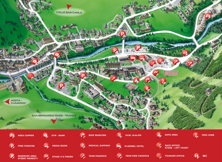 La Thuile Enduro 2014: logistic map