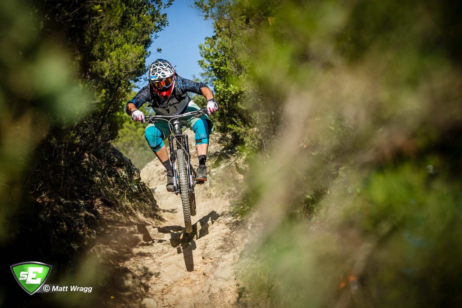 Nacho on stage two in practice. EWS 7 2014, Finale Ligure. Photo by Matt Wragg